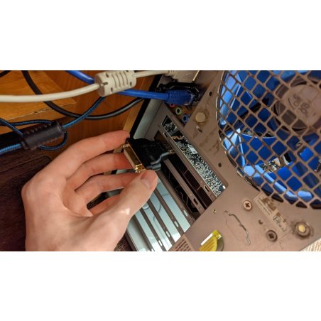 Переходник VCOM CG558 HDMI(M) -> VGA(F)