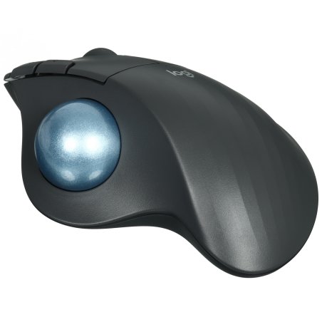 Трекбол Logitech M575S черный оптическая 2000dpi беспров. BT/Radio USB2.0 (910-007035)