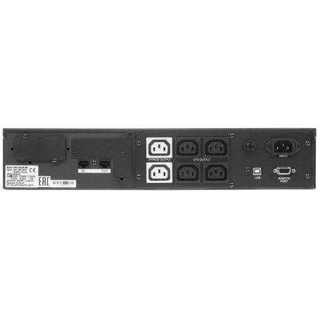 Источник бесперебойного питания Powercom King Pro RM KIN-1200AP LCD 720Вт 1200ВА черный