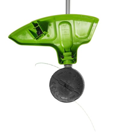 Триммер аккумуляторный GreenWorks GD82LTk5, 82V, 40 см, бесщеточный, с 1хАКБ 5 А·ч и ЗУ (2110607UB)