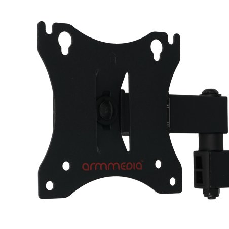 Кронштейн для мониторов Arm Media LCD-T04 черный 15"-28" макс.14кг настольный поворот и наклон верт.перемещ.