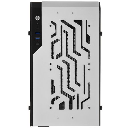 Компьютерный корпус Bloody BD-CC110 белый без БП mATX 5x120мм 2xUSB 3.0 audio