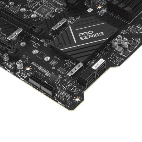 Материнская плата MSI PRO Z790-P WIFI, LGA 1700, Intel Z790, 4xDDR5, 6xSATA, 4xM.2, 1xPCIe 5.0 x16, 1xPCIe 4.0 x16, 1xPCIe 3.0 x16, 1xPCIe x1, 1xHDMI, 1xDP, 1x2.5Gb LAN, 4xUSB-A 2.0, 2xUSB-A 3.2 Gen 1, 1xUSB-A 3.2 Gen 2, 1xUSB-C 3.2 Gen 2x2, 6x3.5мм, 7.1,