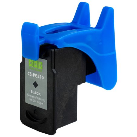 Картридж струйный Cactus CS-PG510 черный (15 мл) для Canon Pixma MP240/MP250/MP260/MP270/MP480/MP490/MP492/MX320/MX330
