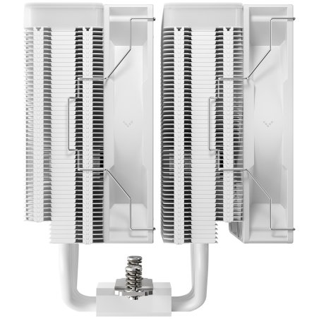 Кулер для процессора DEEPCOOL AG620 WH ARGb V2 LGA20XX/1700/1200/115X/AM5/AM4 (9шт/кор, TDP 260W, PWM, ARGb DUAL Fan 120мм, 6 тепл. трубок, белый) RET