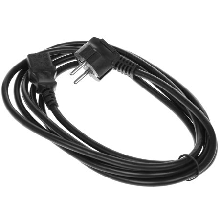 Кабель питания Cablexpert PC-186-1-3M, 3м, Schuko- C13, 3x1кв.мм, черный, с заземлением, пакет