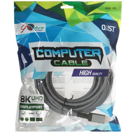 Кабель соединительный DISPLAY PORT v1.4, 7.5m, iOpen ACG630-7.5