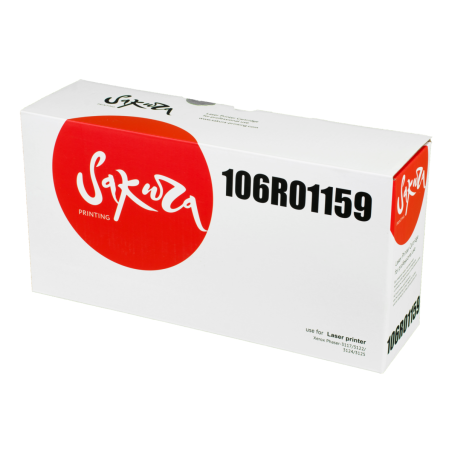 Картридж лазерный Sakura 106R01159 для Xerox P3117/3122/3124/3125, черный, 3000 к.