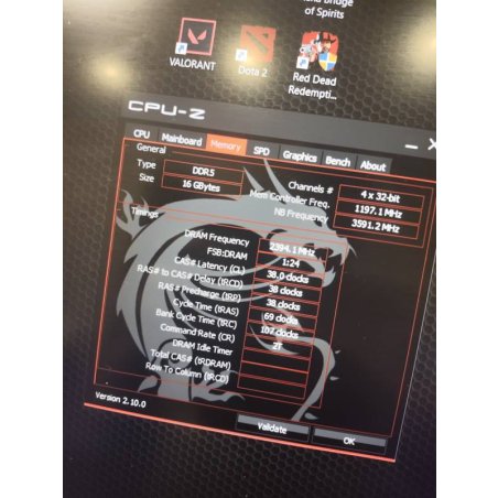Оперативная память Kingston Fury Impact, DDR5, 16GB (2x8GB), 4800 MHz, CL38, SO-DIMM