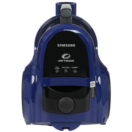 Пылесос Samsung VCC4520S36 синий/черный, 350/1600 Вт, уборка сухая, пылесборник контейнер 1.3 л