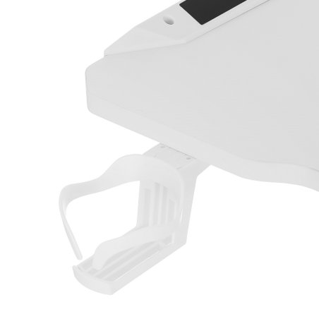 Стол игровой Defender Infinity RGb, подвес круж+гарн., бел, 120 5