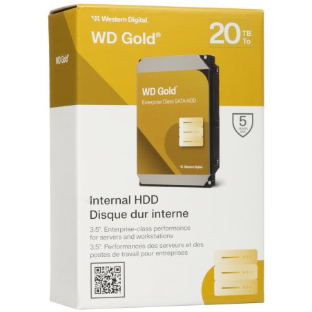Жесткий диск WD SATA-III 20TB WD203KRYZ Server Gold 512E (7200rpm) 512Mb 3.5"