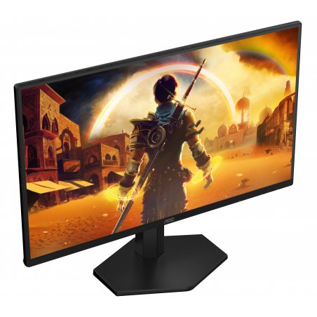 Монитор 24.5" AOC 25G42E IPS 1920x1080, 180 Гц, 1 мс, 16:9, 300 кд/м², HDMI 2.0, DP 1.4, 3.5 Jack, HDR10, Adaptive-Sync, VESA 100x100, черный
