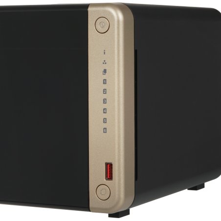 Сетевое хранилище NAS Qnap Original TS-664-8G 6-bay настольный Celeron N5095