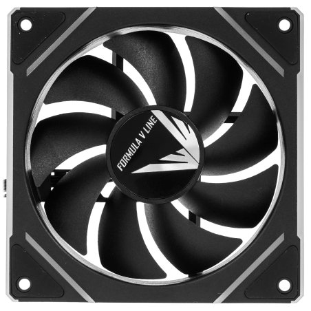 Вентилятор для корпуса Aerocool / Formula Floe Plus 12WH ARPW ARGb белый, 120 мм, 1500 об/мин, 26.8 дБ, 4 pin