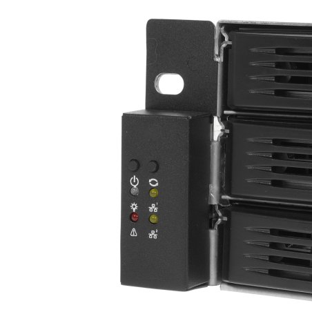 Серверный корпус ExeGate Pro 2U550-HS12 (RM 19", высота 2U, глубина 550, без БП, 12xHotSwap, USB)