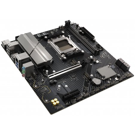 Материнская плата Sapphire B650M-E B650, AM5, 2*DDR5, 1*PCIEx16, 1*PCIEx4, 2*M.2, 4*USB3.2Gen1, 10*USB2.0, 4*SATA3.0, 2.5G, DP, HDMI, M-ATX, RTL