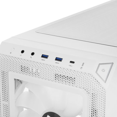 Компьютерный корпус Thermaltake View 300 MX белый без БП ATX 6x120мм 6x140мм 3x200мм 2xUSB 2.0 1xUSB 3.0 audio bott PSU