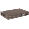 Коммутатор управляемый IP-COM G3310F, настенный, 1000 Мбит/сек, 8 port, SFPx2