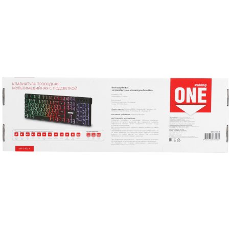 Клавиатура проводная Smartbuy (SBK-251U-K) ONE 251