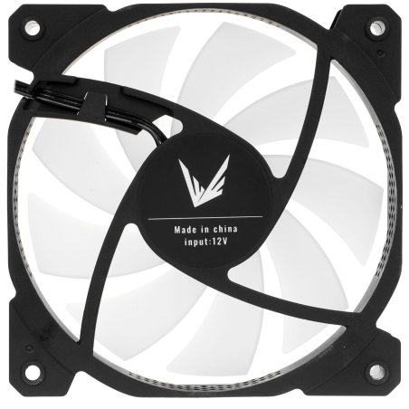 Вентилятор для корпуса Aerocool / Formula Cosmic 12WH FR RGb белый, 120 мм, 1100 об/мин, 22.3 дБ, 4 pin