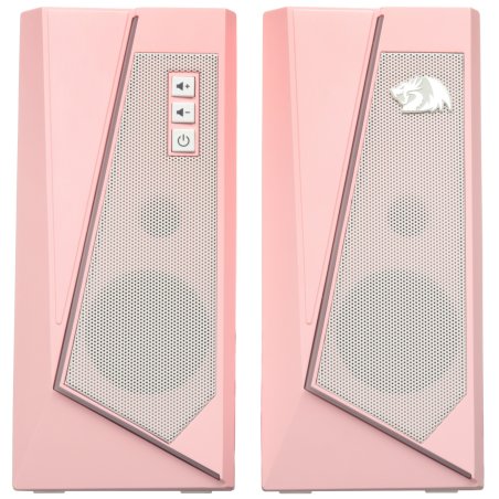 Акустическая система 2.0 REDRAGON 71776 Anvil, 5 Вт, RGb, USB/3.5мм розовый