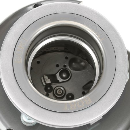 Измельчитель пищевых отходов Bort TITAN 5000 560 Вт; 5,2 кг/мин; 3200 об/мин; 1400 мл; нержавеющая сталь; набор аксессуаров 4 шт [91275783]