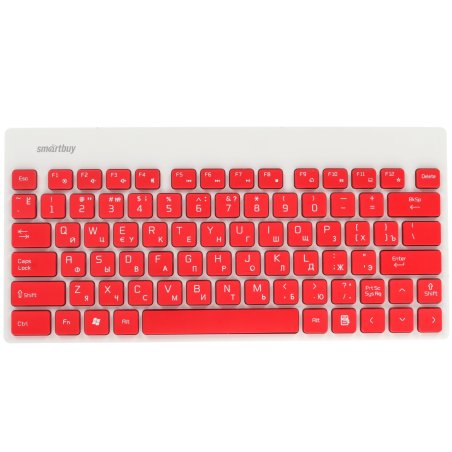 Комплект клавиатура + мышь Smartbuy 220349AG красно-белый SBC-220349AG-RW