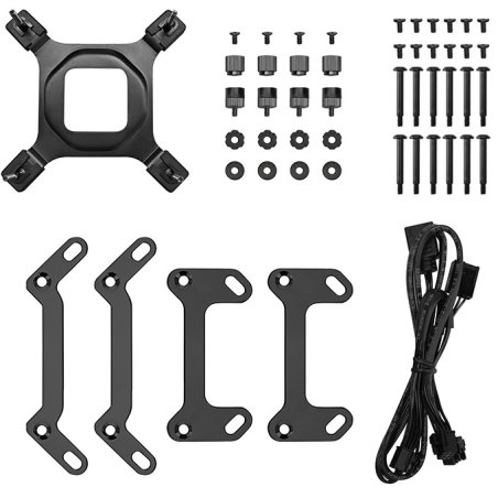 Система жидкостного охлаждения DEEPCOOL MYSTIQUE 240 ARGb черный, 120 мм, алюминий, 2150 об/мин, 36.49 дБ, 4 pin, 280 Вт