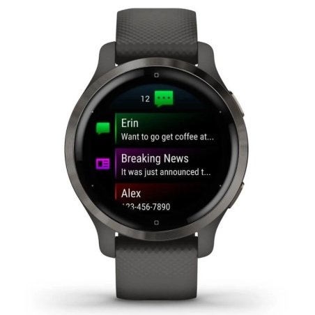 Смарт-часы Garmin Venu 2S AMOLED корп.розовое золото рем.белый разм.брасл.:110-175мм (010-02429-13)