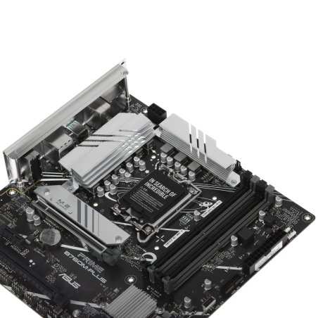 Материнская плата ASUS TUF GAMING B760M-PLUS II, LGA 1700, Intel B760, 4xDDR5, 4xSATA, 3xM.2, 1xPCIe 5.0 x16, 1xPCIe x4, 1xPCIe x1, 1xUSB-A 3.2 Gen 2, 2xUSB-A 3.2 Gen 1, 4xUSB 2.0, 1xUSB-C 3.2 Gen 2x2, 1x2.5Gb LAN, 5x3.5 мм, 7.1, mATX