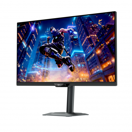 Монитор 27" Gigabyte M27UP EK IPS 3840x2160, 160 Гц, 1 мс, 16:9, 350 кд/м², 2xHDMI 2.1, DP 1.4, USB-C, USB Hub (4x USB 3.2), 3.5 Jack, динамики (2x5 Вт), DisplayHDR 400, FreeSync Premium, G-Sync Compatible, VESA 100x100, черный