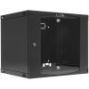 Шкаф настенный Lanmaster Next TWT-CBWNG-9U-6X4-BK 9U 550x450 мм пер. дв. стекл съемные бок. пан. 60 кг черный