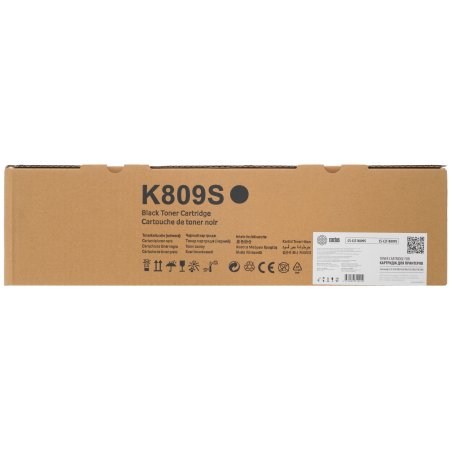 Картридж лазерный Cactus CS-CLT-K809S черный (20000стр.) для Samsung CLX-9201ND/9201NA/9251NA/9301NA
