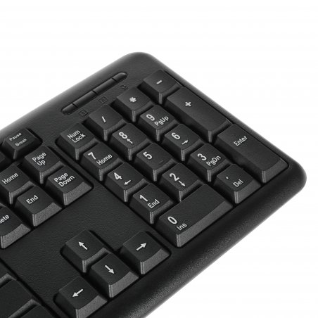 Клавиатура Oklick 180V2 проводная, USB Type-A, чёрный