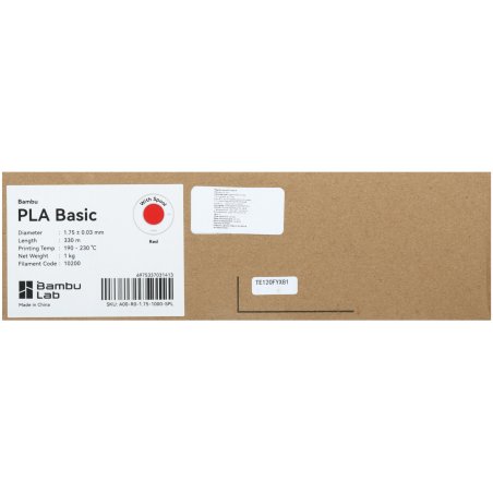 Пластик для принтера 3D Bambu Lab A00-R0-1.75-1000-SPL PLA d1.75мм 1кг 1цв.