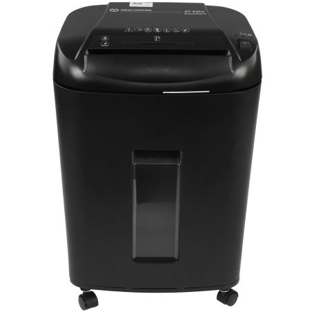 Шредер New United AT-8Md (секр.P-5)/фрагменты/8лист./28лтр./скрепки/скобы/пл.карты