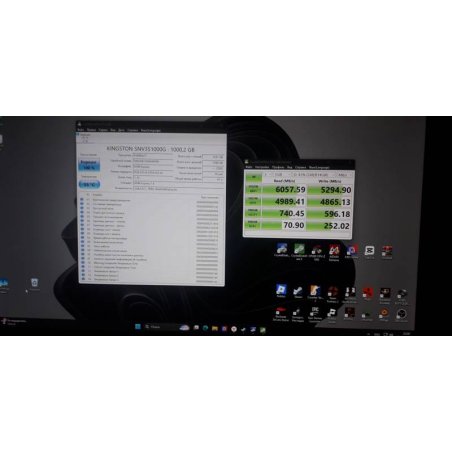 Накопитель SSD Kingston NV3, 4000Gb, M.2 2280, PCIe 4.0 x4, NVMe, R/W 6000/5000