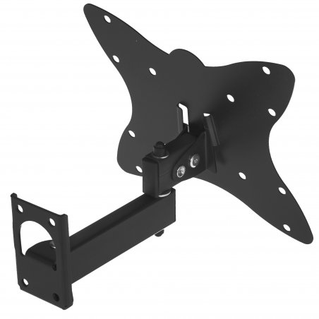 Кронштейн LE'STER LST-201.04 ТВ 10"- 55", vesa 200x200, черный, 1 колено