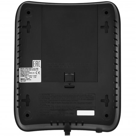 Источник бесперебойного питания Powercom Spider SPD-550U LCD 330Вт 550ВА черный