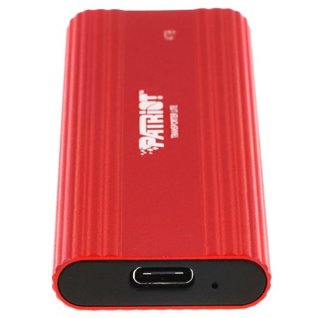Внешний SSD Patriot Transporter Lite, 4TB, USB 3.2 Gen 2 Type-A/Type-C, R/W 1000/1000, красный