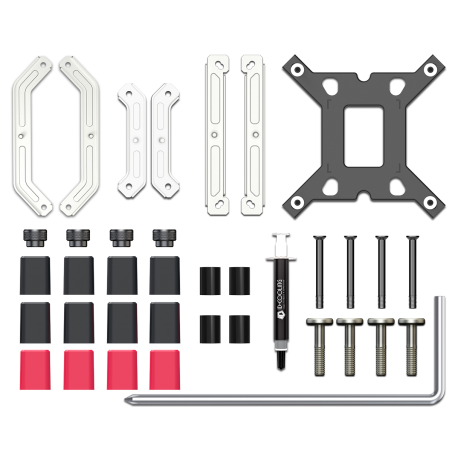 Кулер для процессора ID-COOLING SE-207 XT SLIM белый 120мм алюминий/медь 1800rpm 35.2db 4-pin 220W 135мм