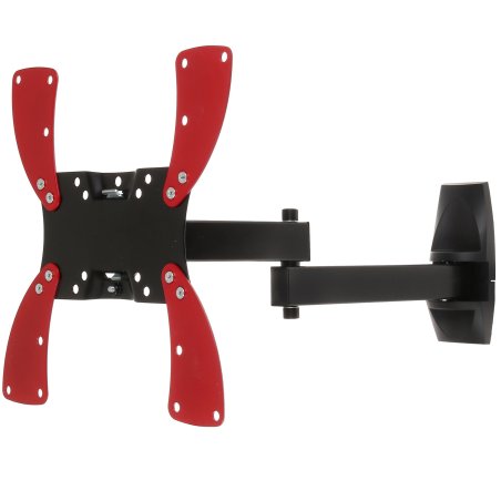 Кронштейн для телевизора Holder LCDS-5046 черный 22"-42" макс.30кг настенный поворот и наклон