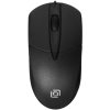 Мышь проводная Oklick 225M черный/красный, 1200 dpi, USB, кнопки - 3