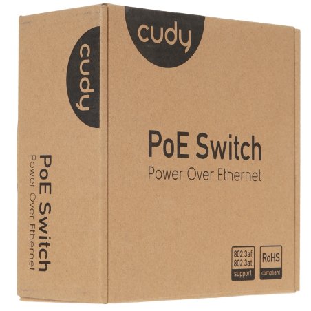 Коммутатор Cudy GS1005P (L2) 5x1Gbит/с 5PoE 60W неуправляемый
