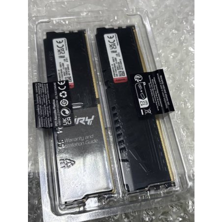 Оперативная память Kingston 16Gb 3200MT/s DDR4 CL16 DIMM 1Gx8 FURY Beast Black