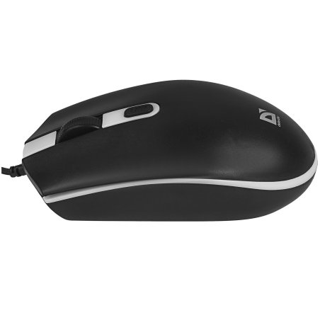 Мышь проводная Defender Dot MB-986 черный, 1600 dpi, USB, кнопки - 4