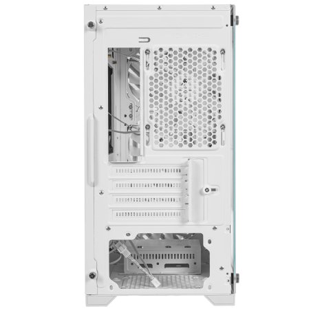 Компьютерный корпус 1STPLAYER TRILOBITE T5 белый/mATX, TG/4x120мм LED fans inc./T5-WH-4F1-W