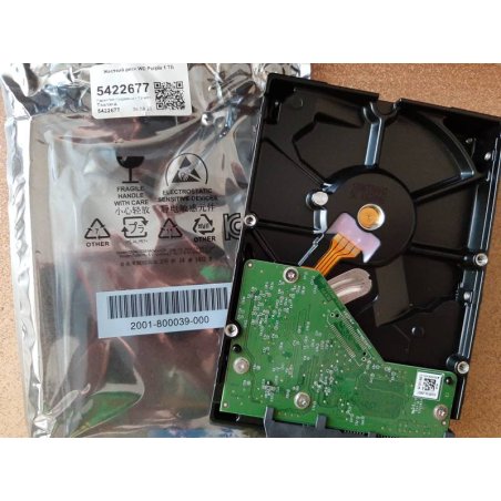 Жесткий диск Western Digital 1Tb 5400rpm SATA 6Gb/S 64MB PURPLE WD11PURZ SATA