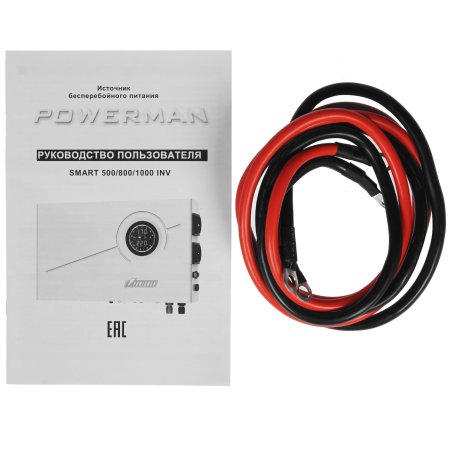 Источник бесперебойного питания Powerman Smart 1000 INV (ИБП с Внешними АКБ)